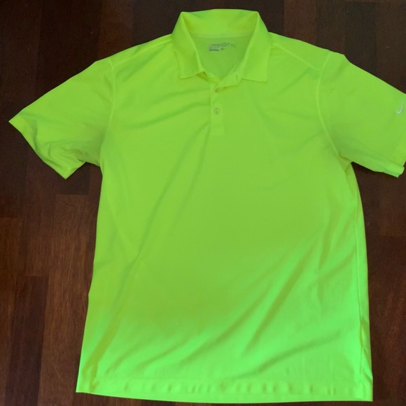 Nike DRI FIT GOLF POLO SHIRT MENS SIZE LARGE L - Picture 3 of 8